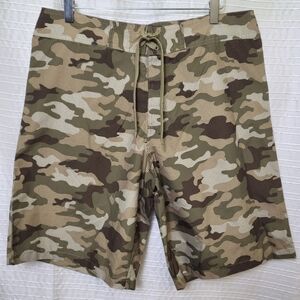Extreme Coalition Board Shorts Digital Camo Water Sports Men's L